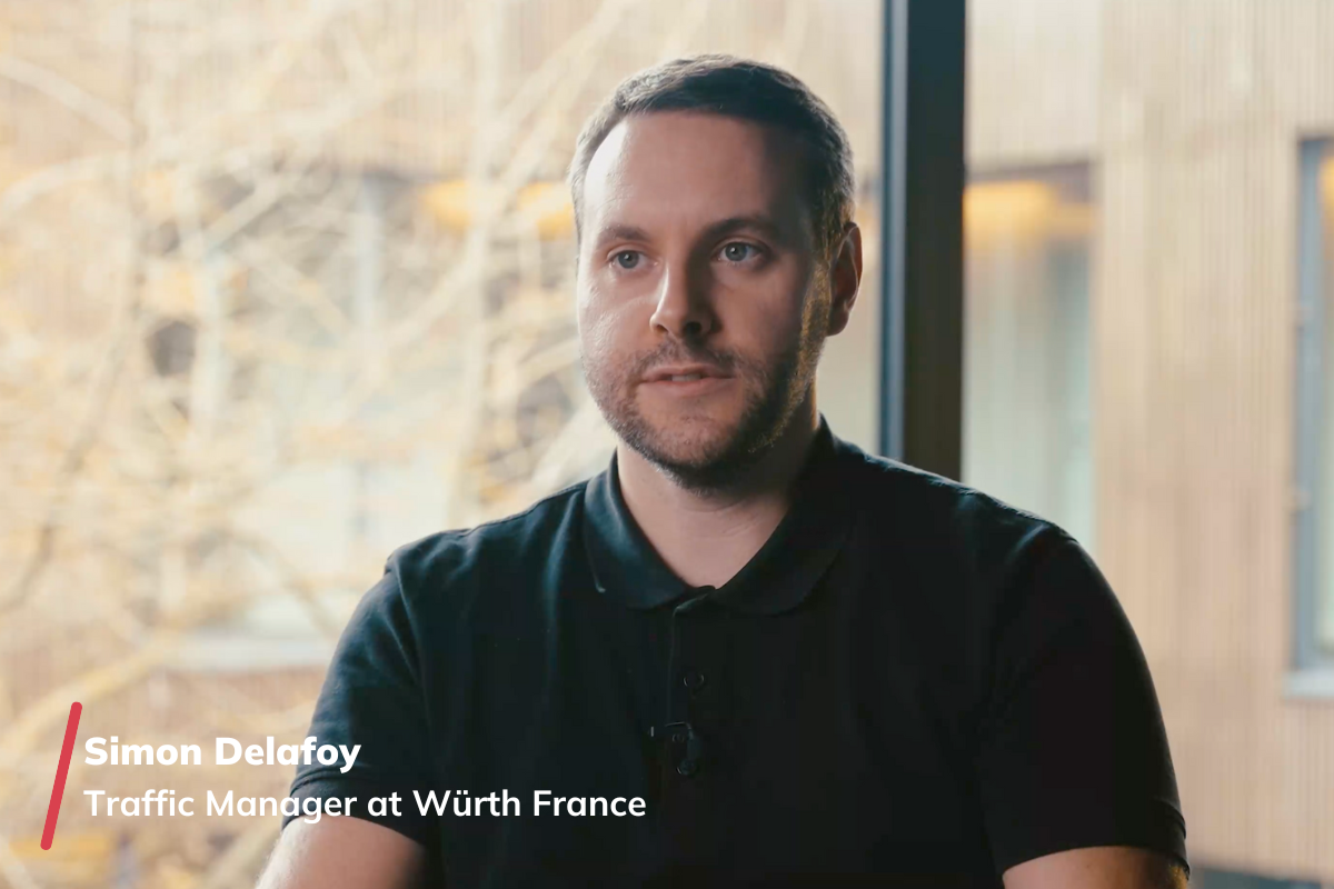 Simon Delafoy, Traffic Manager at Würth