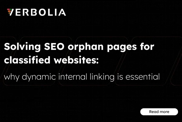 Solving Seo orphan pages for classified websites